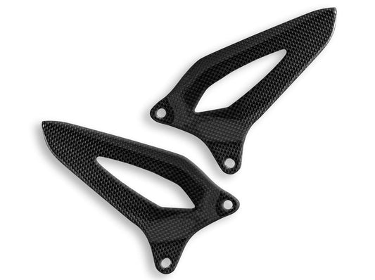 CRB69L - DBK Triumph Speed Triple 1200 RR / 1200 RS (2021+) Glossy Carbon Heel Guards – Accessories in the Motoraider Motorcycle Aftermarket Accessories and Parts Online Shop