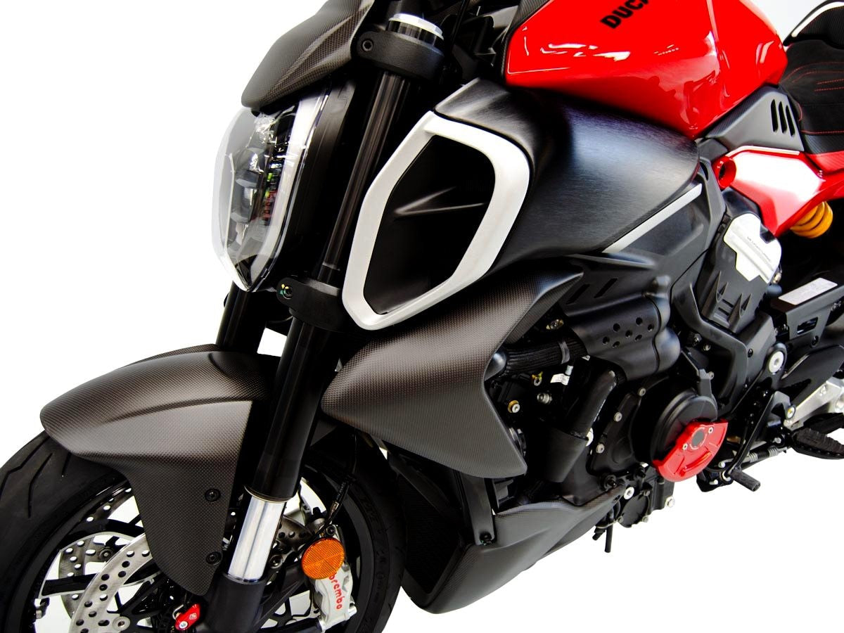 CRB73O - DUCABIKE Ducati Diavel V4 (2023+) Carbon Fairing Side Panels – Accessories in the Motoraider Motorcycle Aftermarket Accessories and Parts Online Shop