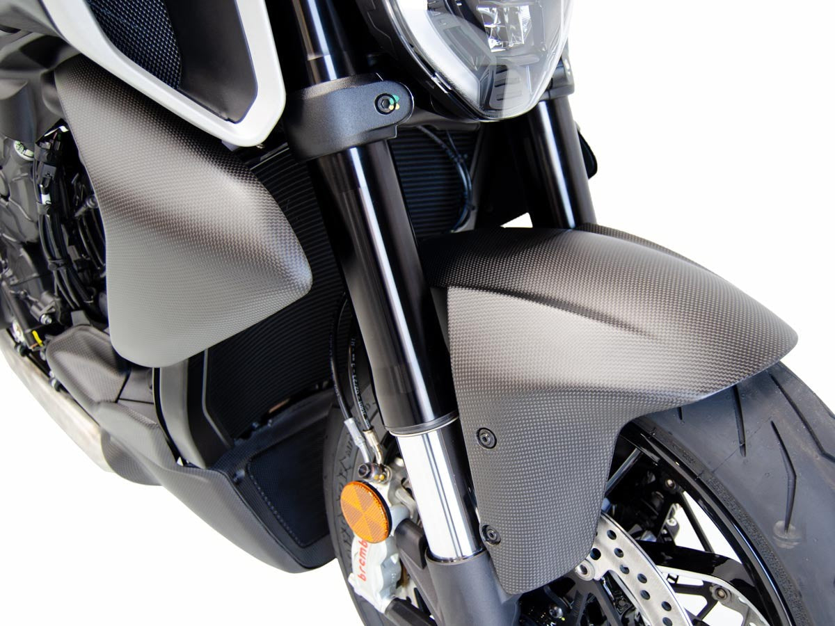 CRB75O - DUCABIKE Ducati Diavel V4 (2023+) Carbon Front Fender – Accessories in the Motoraider Motorcycle Aftermarket Accessories and Parts Online Shop