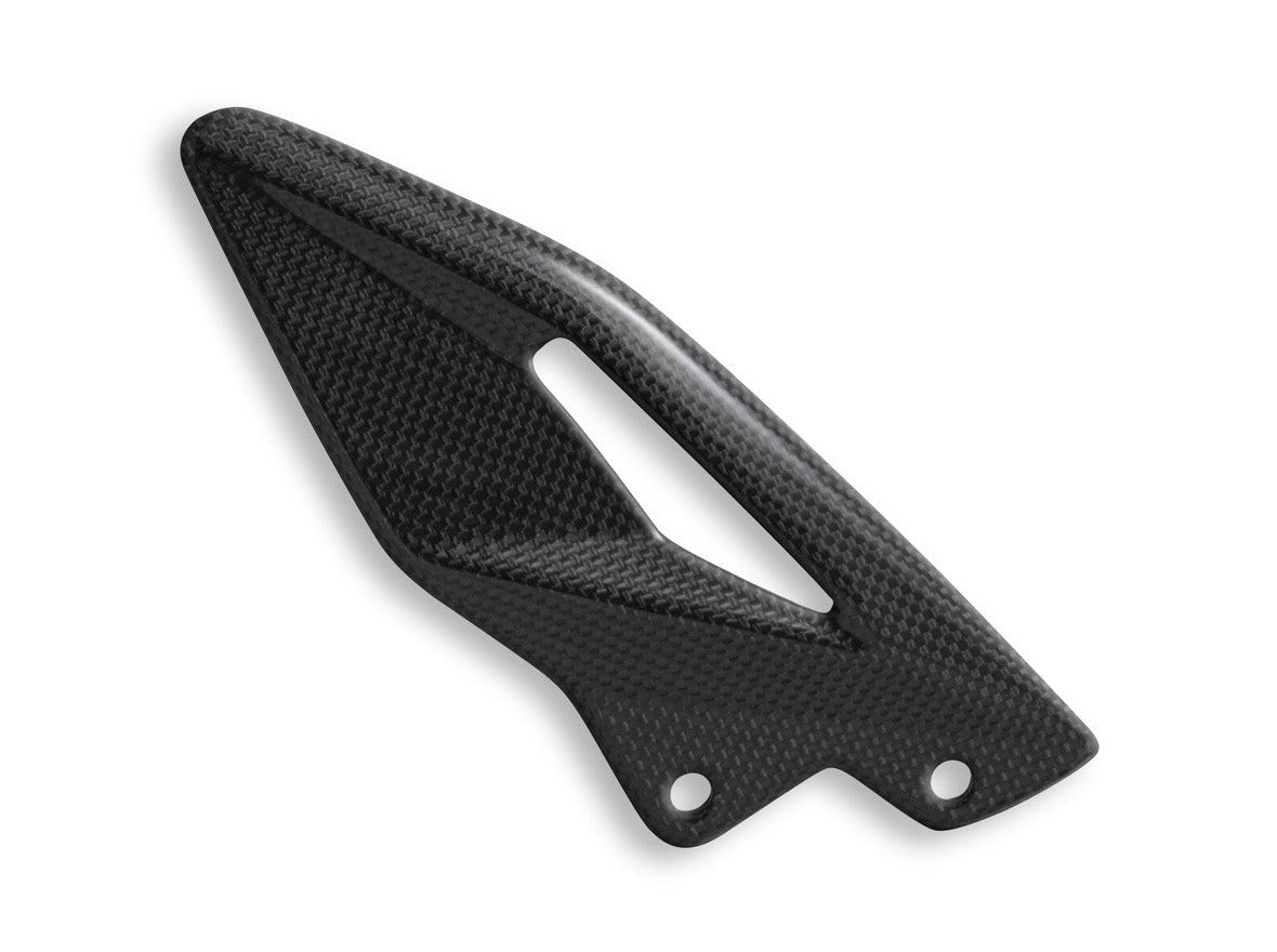 CRB90L - DBK Triumph Street Triple 765 S / R / RS (2017+) Glossy Carbon Heel Guards – Accessories in the Motoraider Motorcycle Aftermarket Accessories and Parts Online Shop