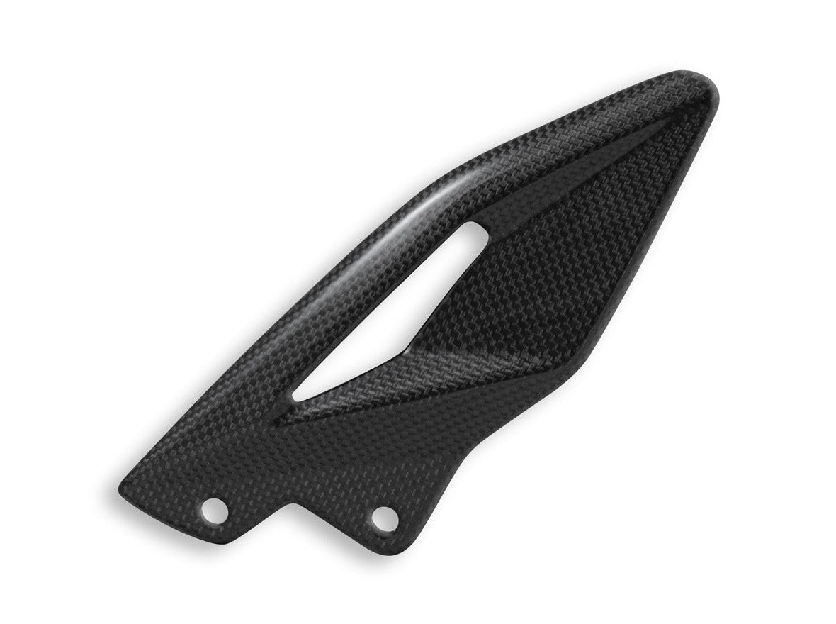 CRB90L - DBK Triumph Street Triple 765 S / R / RS (2017+) Glossy Carbon Heel Guards – Accessories in the Motoraider Motorcycle Aftermarket Accessories and Parts Online Shop