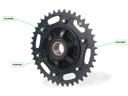 FC254 - CNC RACING Ducati Multistrada V2 (2025+) Rear Sprocket Flange – Accessories in the Motoraider Motorcycle Aftermarket Accessories and Parts Online Shop
