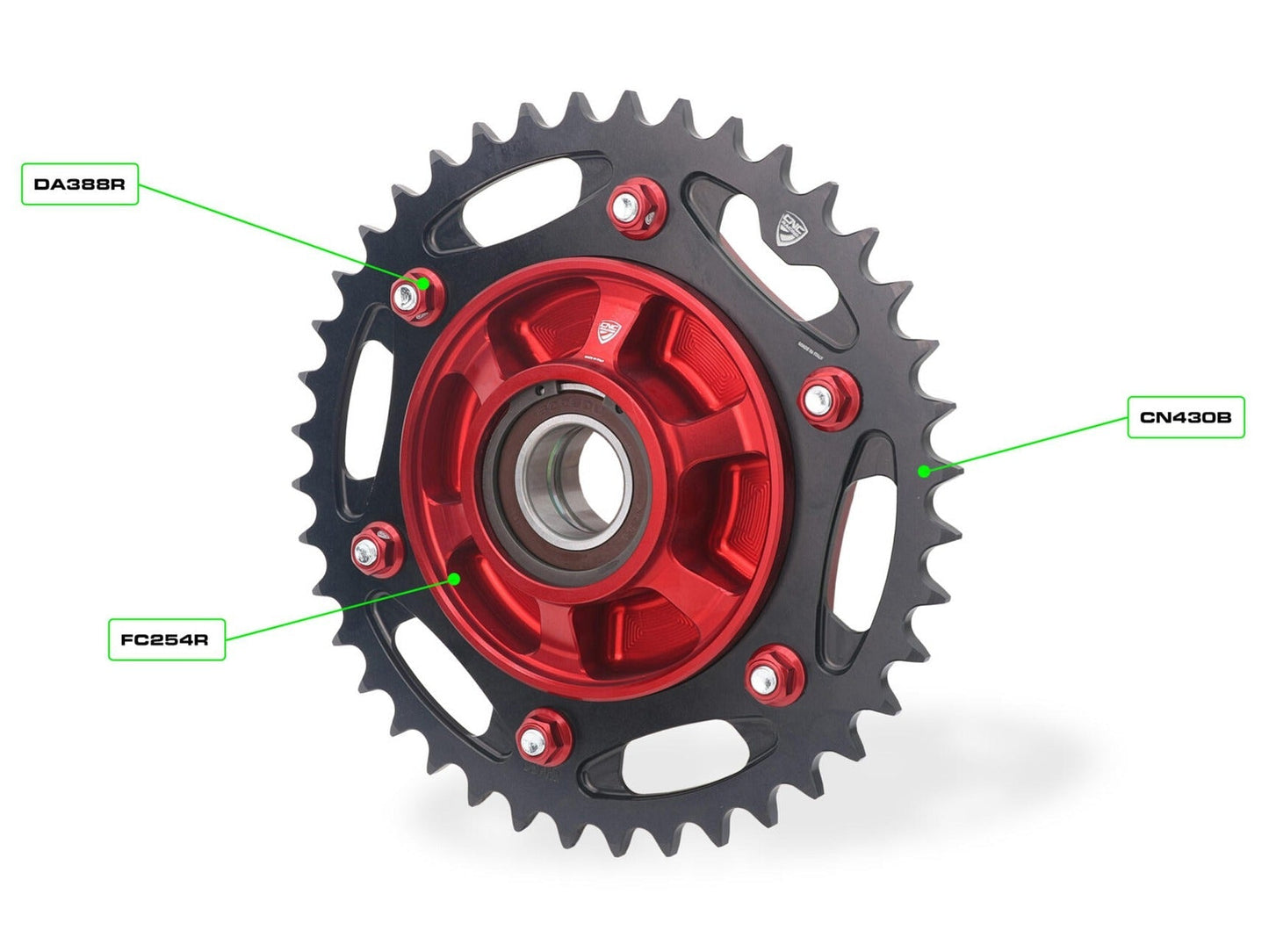 FC254 - CNC RACING Ducati Multistrada V2 (2025+) Rear Sprocket Flange – Accessories in the Motoraider Motorcycle Aftermarket Accessories and Parts Online Shop