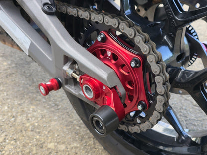 FCA01 - CNC RACING Ducati Multistrada V2 (2025+) Rear Sprocket Flange Cover – Accessories in the Motoraider Motorcycle Aftermarket Accessories and Parts Online Shop