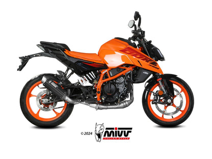 MIVV KT.031 KTM 125 / 390 DUKE ( 2024+ ) Slip-on High Exhaust "GP Pro" (carbon; approved) – Accessories in the 2WheelsHero Motorcycle Aftermarket Accessories and Parts Online Shop