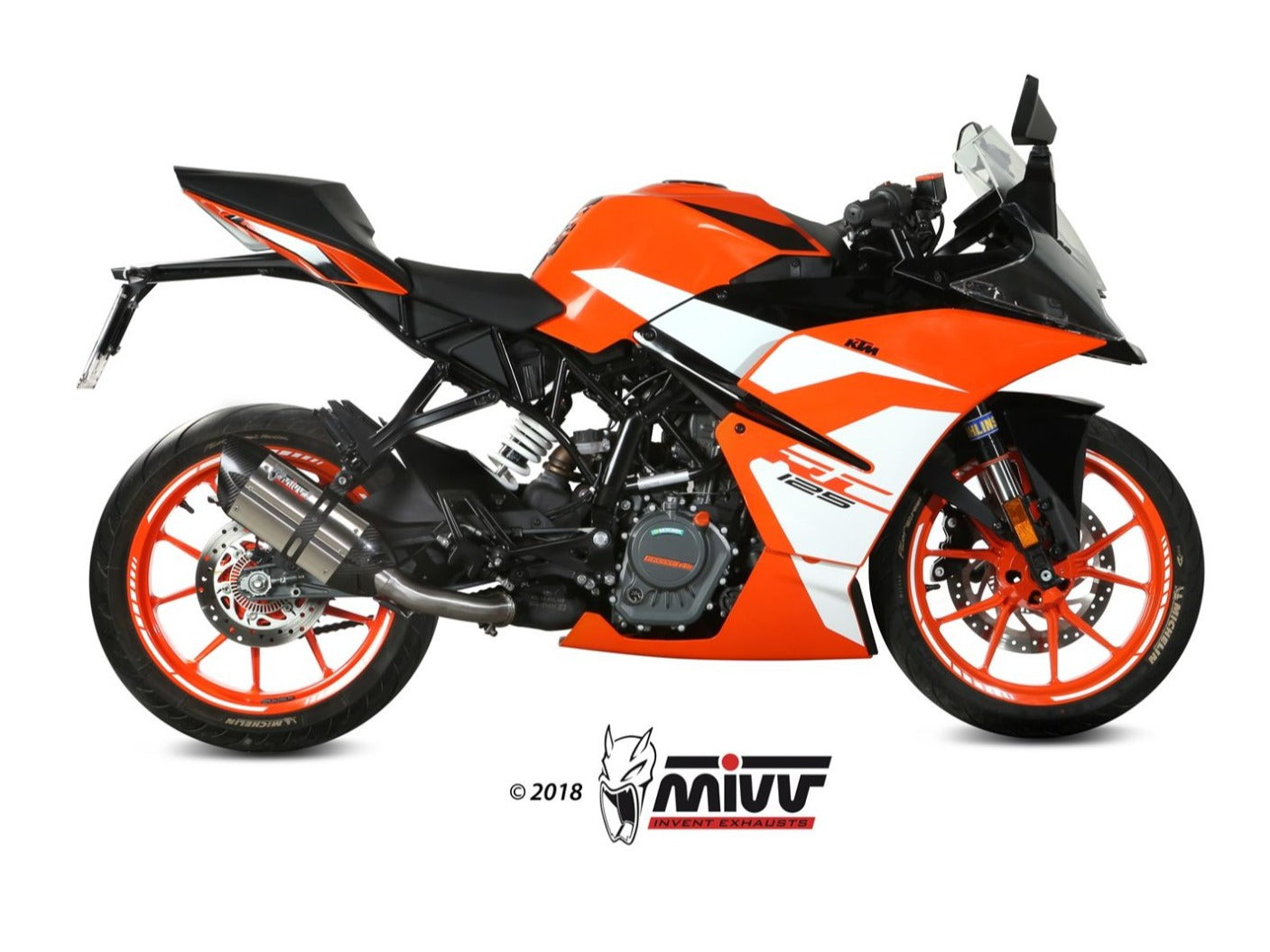 MIVV KT.019 KTM 125/390 DUKE / 125/390 RC ( 2017 / 20 ) Slip-on Exhaust "Suono" ( stainless steel; approved) – Accessories in the 2WheelsHero Motorcycle Aftermarket Accessories and Parts Online Shop