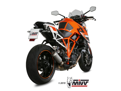 MIVV KT.014 KTM 1290 SUPERDUKE ( 2014 / 16 ) Slip-on Exhaust "MK3" ( stainless steel; approved) – Accessories in the 2WheelsHero Motorcycle Aftermarket Accessories and Parts Online Shop