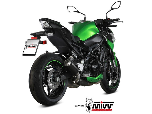 MIVV K.052 Kawasaki Z900 (20/24) Slip-on Exhaust "MK3" (black; approved) – Accessories in the 2WheelsHero Motorcycle Aftermarket Accessories and Parts Online Shop