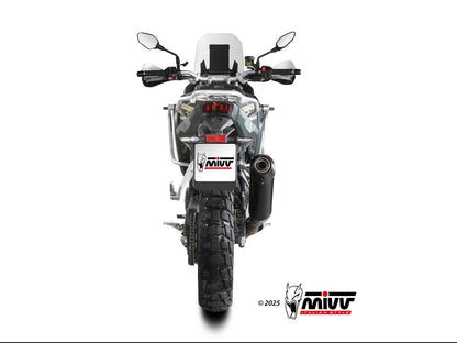 MIVV KO.002 KOVE 800 X ( 2024+ ) Slip-on Exhaust "Oval" (black + carbon cap; approved) – Accessories in the 2WheelsHero Motorcycle Aftermarket Accessories and Parts Online Shop