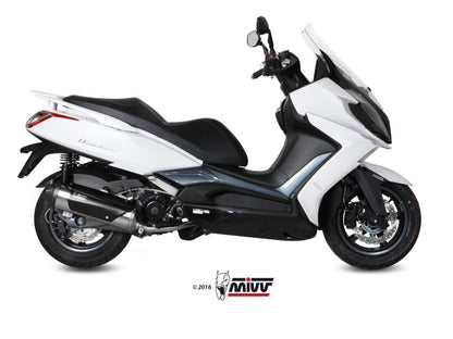MIVV C.KY.0018 KYMCO Downtown 350 ( 2015 - 16 ) Full System(Kat) Exhaust "Urban" (stainless steel; approved) – Accessories in the 2WheelsHero Motorcycle Aftermarket Accessories and Parts Online Shop