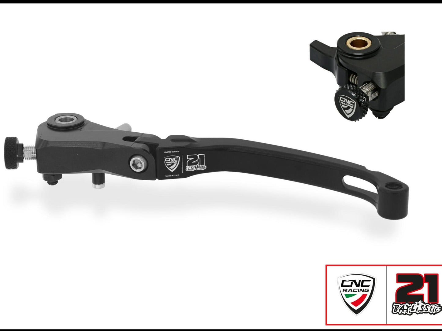 LCR12TB - CNC RACING Ducati / Aprilia / MV Agusta Clutch Lever Race (Troy Bayliss edition) – Accessories in the Motoraider Motorcycle Aftermarket Accessories and Parts Online Shop