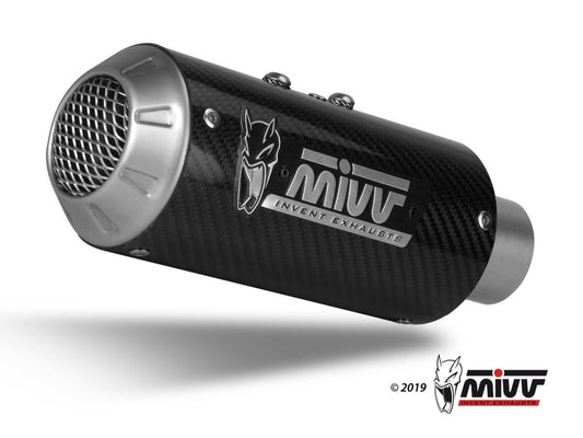 MIVV S.055 SUZUKI GSX-R / S 125 ( 2017 / 20 ) Full System Exhaust "MK3" (carbon; not approved) – Accessories in the 2WheelsHero Motorcycle Aftermarket Accessories and Parts Online Shop