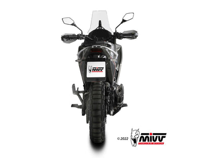 MIVV MM.001 MOTO MORINI X-CAPE ( 2021+ ) Slip-on Exhaust "Suono" (black; approved) – Accessories in the 2WheelsHero Motorcycle Aftermarket Accessories and Parts Online Shop