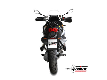 MIVV M.016 MOTO GUZZI STELVIO ( 2024+ ) Slip-on Exhaust "GP Pro" (black; approved) – Accessories in the 2WheelsHero Motorcycle Aftermarket Accessories and Parts Online Shop