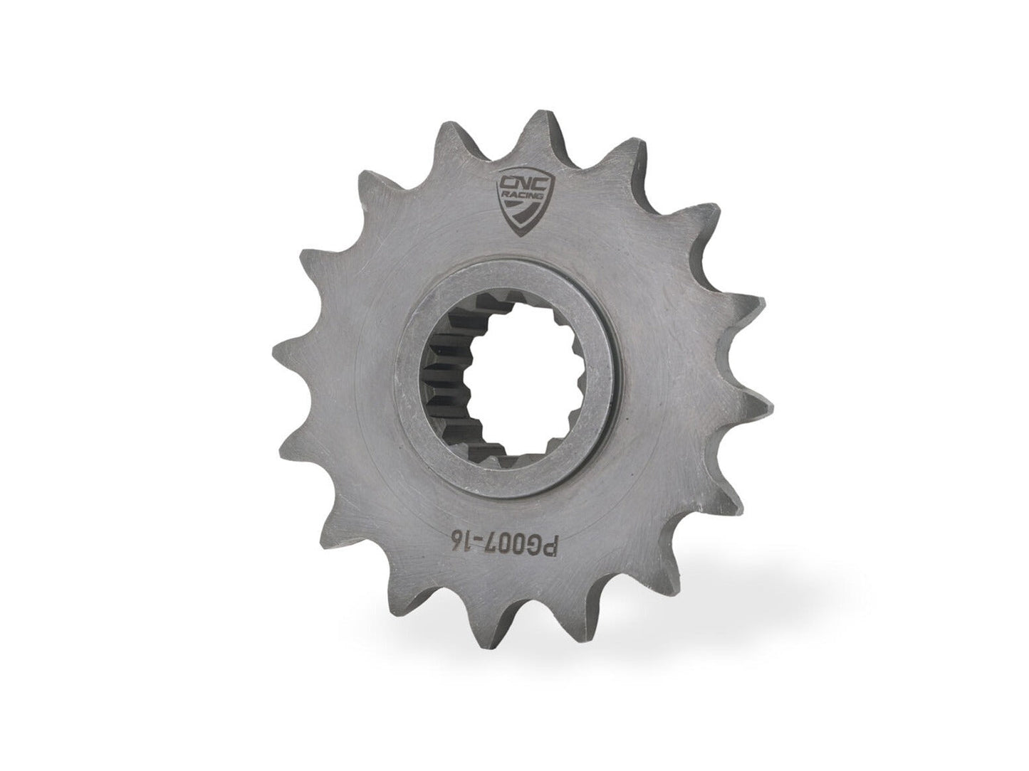 CNC RACING PG007 Ducati Multistrada V4 / Panigale / Streetfighter Front Sprocket (16 teeth; 520 chain) – Accessories in the Motoraider Motorcycle Aftermarket Accessories and Parts Online Shop