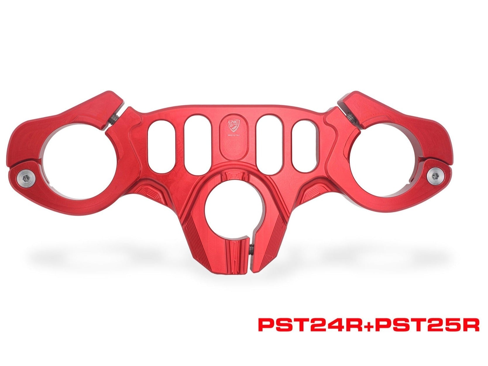 PST25 - CNC RACING Ducati Panigale V2 (2025+) Top Yoke Clamps Kit (for CNC RACING triple clamps) – Accessories in the Motoraider Motorcycle Aftermarket Accessories and Parts Online Shop