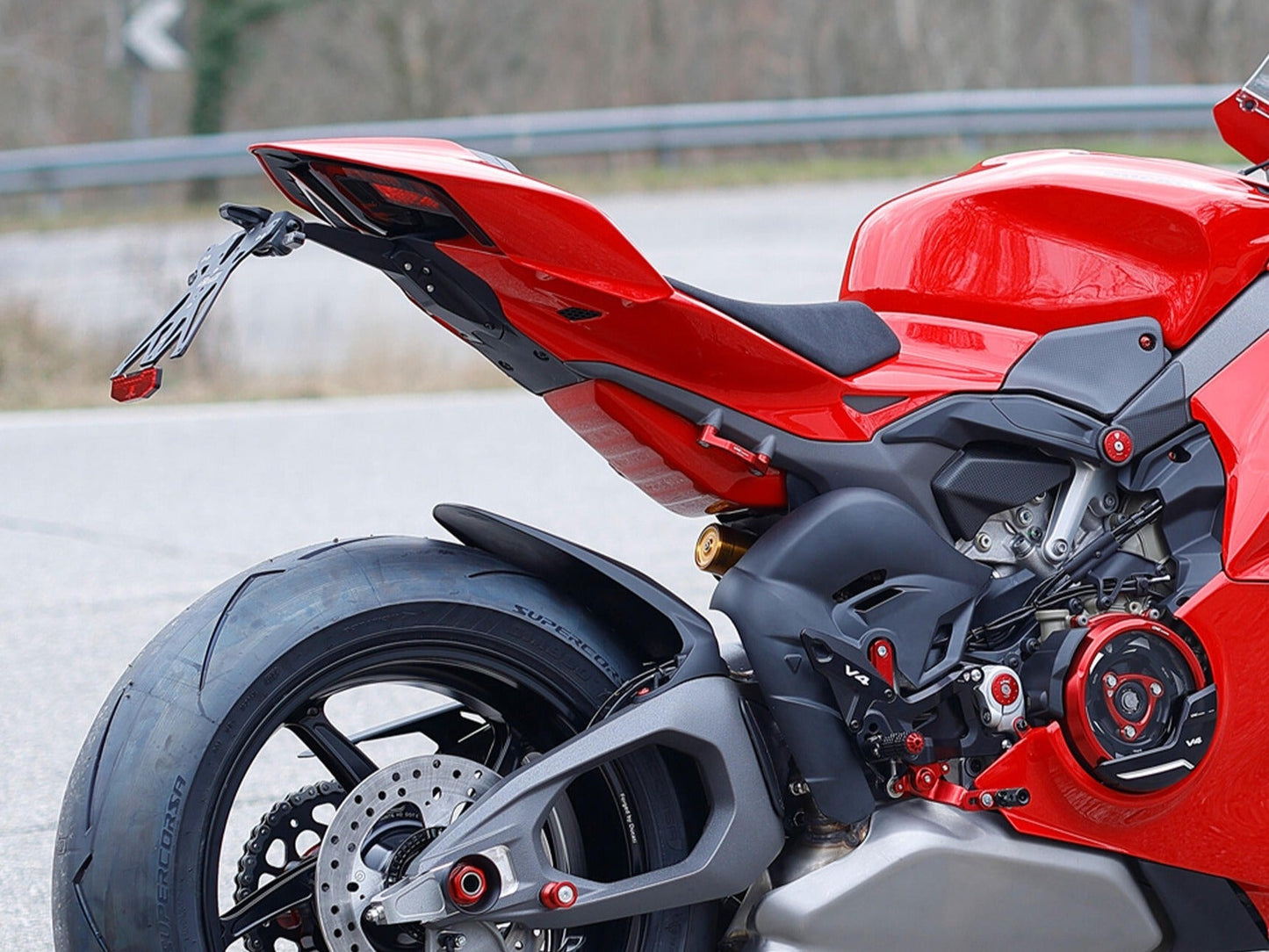 CNC RACING PT308 Ducati Panigale V4 / Streetfighter V4 (2025+) Adjustable License Plate Holder Kit – Accessories in the Motoraider Motorcycle Aftermarket Accessories and Parts Online Shop