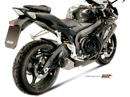 MIVV AS.021 SUZUKI GSX-R 600 / 750 ( 2006 - 07 ) Slip-on Exhaust "Suono" (stainless steel; approved) – Accessories in the 2WheelsHero Motorcycle Aftermarket Accessories and Parts Online Shop
