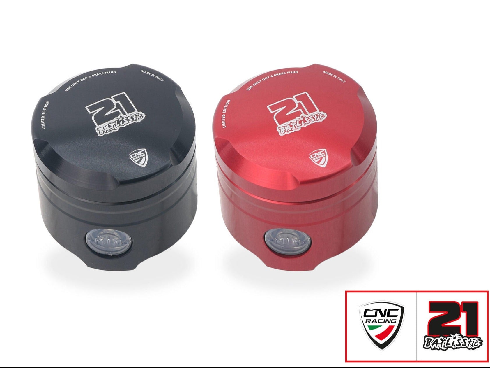 SE701TB - CNC RACING 25 ml Brake/Clutch Fluid Oil Tank (Troy Bayliss edition) – Accessories in the Motoraider Motorcycle Aftermarket Accessories and Parts Online Shop