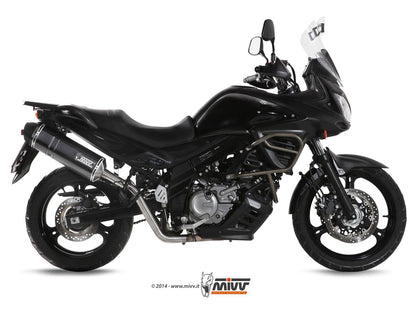 MIVV T.013 TRIUMPH TIGER 1200 ( 2012 / 15 ) Slip-on Exhaust "Speed Edge" ( black; approved) – Accessories in the 2WheelsHero Motorcycle Aftermarket Accessories and Parts Online Shop