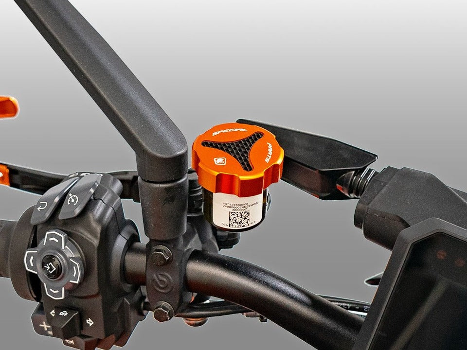 DBK TLS01 Moto Guzzi V100 / Stelvio Front Fluid Tanks Caps – Accessories in the Motoraider Motorcycle Aftermarket Accessories and Parts Online Shop