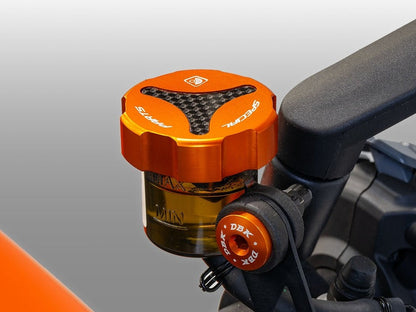 DBK TLS01 Moto Guzzi V100 / Stelvio Front Fluid Tanks Caps – Accessories in the Motoraider Motorcycle Aftermarket Accessories and Parts Online Shop