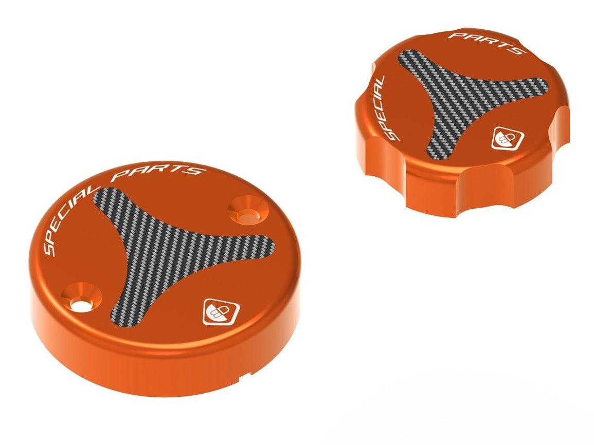 DBK TLS01 Moto Guzzi V100 / Stelvio Front Fluid Tanks Caps – Accessories in the Motoraider Motorcycle Aftermarket Accessories and Parts Online Shop