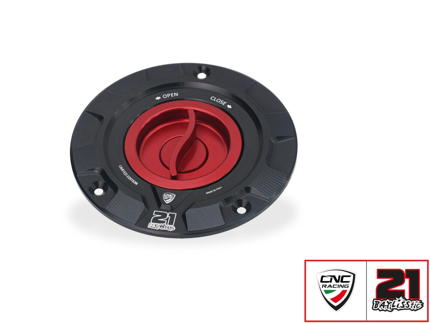 TS423TB - CNC RACING Ducati / MV Agusta Fuel Tank Cap (Troy Bayliss limited edition) – Accessories in the Motoraider Motorcycle Aftermarket Accessories and Parts Online Shop