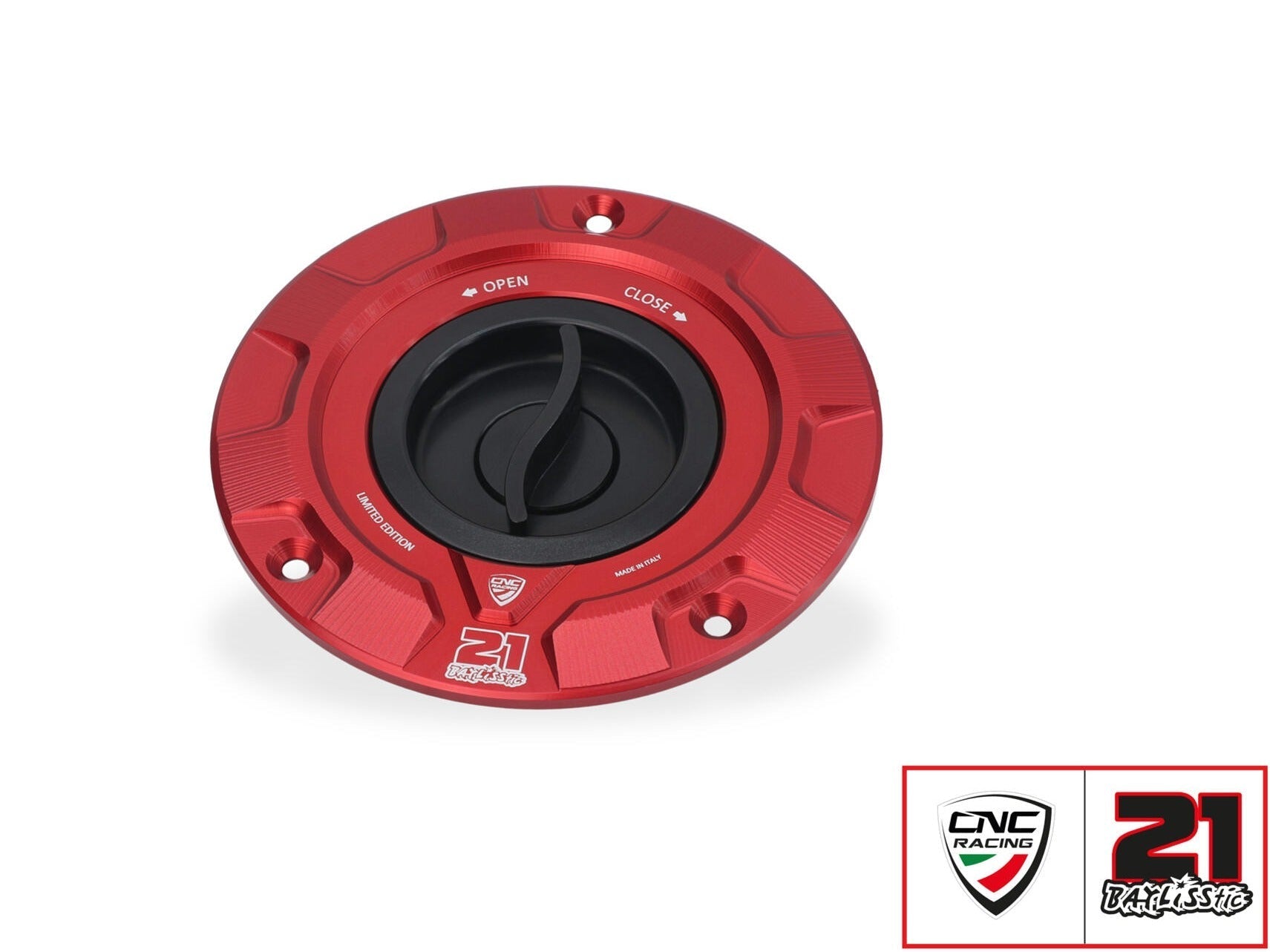 TS423TB - CNC RACING Ducati / MV Agusta Fuel Tank Cap (Troy Bayliss limited edition) – Accessories in the Motoraider Motorcycle Aftermarket Accessories and Parts Online Shop