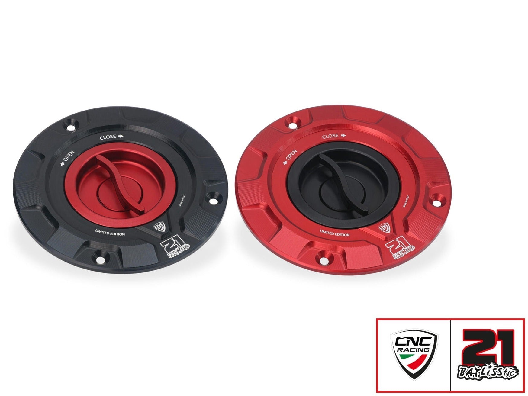 TS423TB - CNC RACING Ducati / MV Agusta Fuel Tank Cap (Troy Bayliss limited edition) – Accessories in the Motoraider Motorcycle Aftermarket Accessories and Parts Online Shop