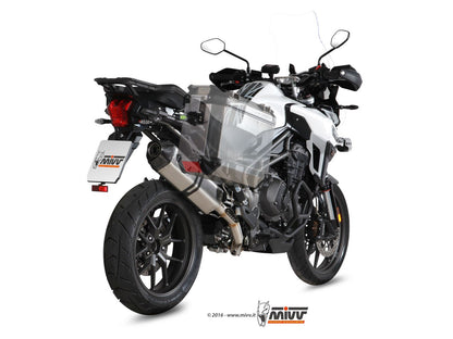 MIVV T.015 TRIUMPH TIGER 1200 ( 2016 / 20 ) Slip-on Exhaust "Speed Edge" ( stainless steel; approved) – Accessories in the 2WheelsHero Motorcycle Aftermarket Accessories and Parts Online Shop