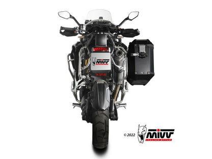 MIVV T.023 TRIUMPH TIGER 1200 ( 2021+ ) Slip-on Exhaust "Dakar" ( stainless steel; approved) – Accessories in the 2WheelsHero Motorcycle Aftermarket Accessories and Parts Online Shop