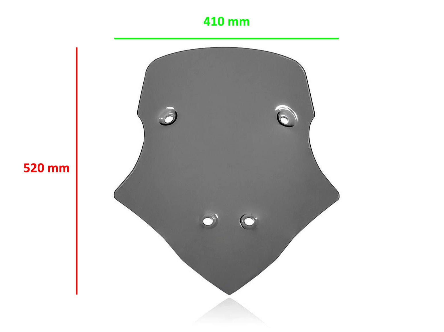 WS367 - CNC RACING Ducati Multistrada V4 (2021+) Wind Screen (touring; dark smoke) – Accessories in the Motoraider Motorcycle Aftermarket Accessories and Parts Online Shop