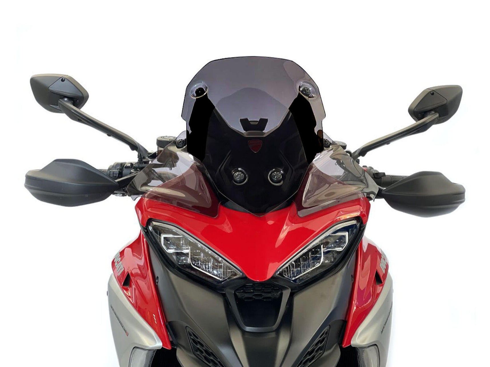 WS368 - CNC RACING Ducati Multistrada V4 (2021+) Wind Screen (sport; dark smoke) – Accessories in the Motoraider Motorcycle Aftermarket Accessories and Parts Online Shop