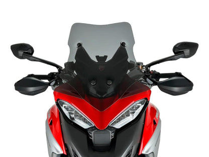 WS369 - CNC RACING Ducati Multistrada V4 (2021+) Wind Screen (sport; dark smoke) – Accessories in the Motoraider Motorcycle Aftermarket Accessories and Parts Online Shop