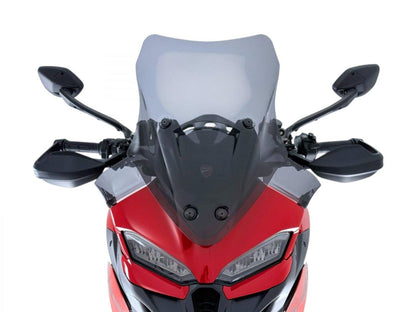 WS371 - CNC RACING Ducati Multistrada V2 (2025+) Wind Screen (touring; dark smoke) – Accessories in the Motoraider Motorcycle Aftermarket Accessories and Parts Online Shop