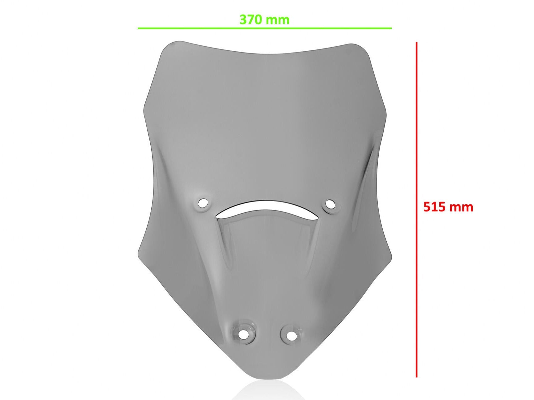 WS371 - CNC RACING Ducati Multistrada V2 (2025+) Wind Screen (touring; dark smoke) – Accessories in the Motoraider Motorcycle Aftermarket Accessories and Parts Online Shop