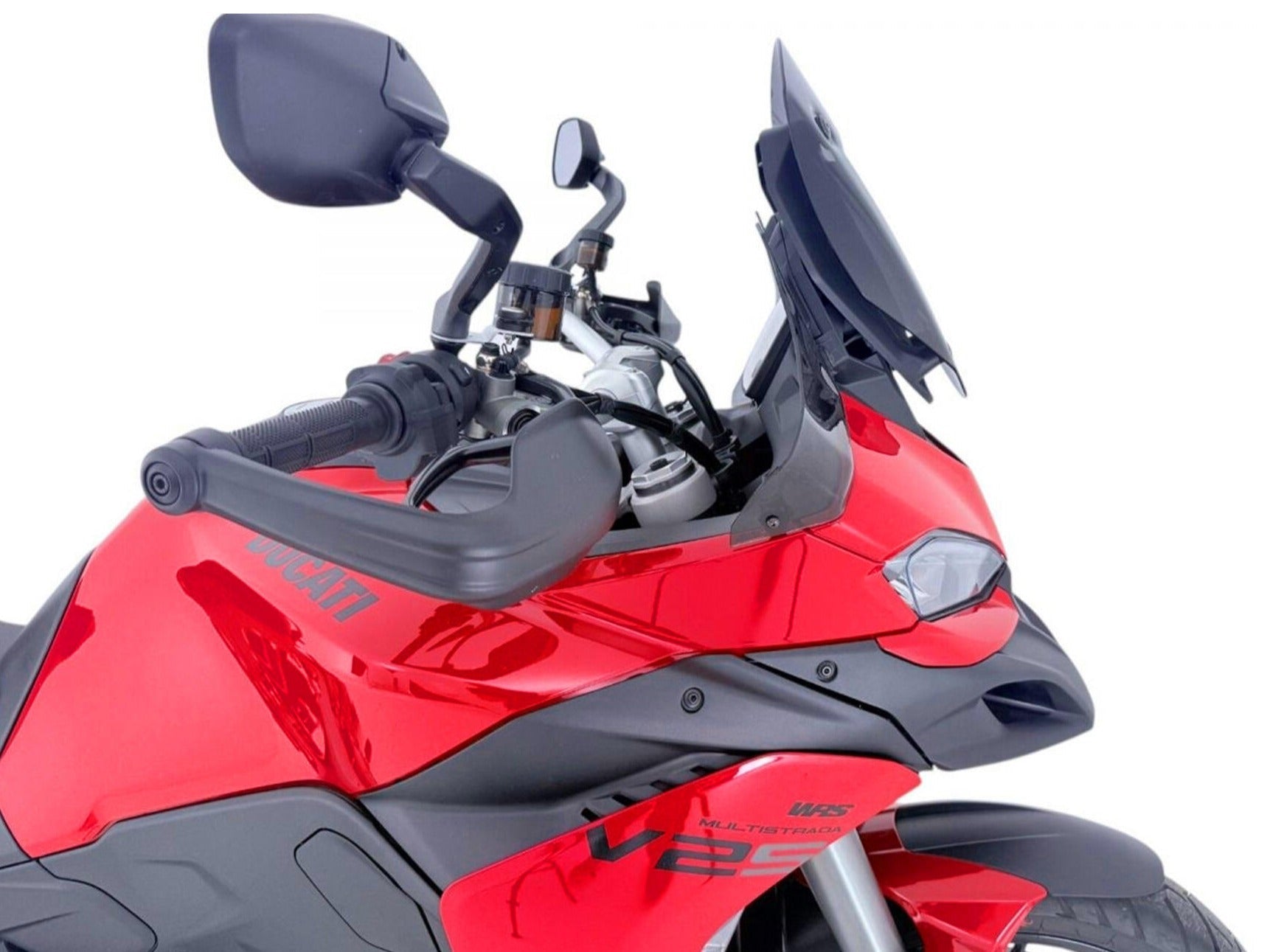 WS372 - CNC RACING Ducati Multistrada V2 (2025+) Air Deflectors (dark smoke) – Accessories in the Motoraider Motorcycle Aftermarket Accessories and Parts Online Shop