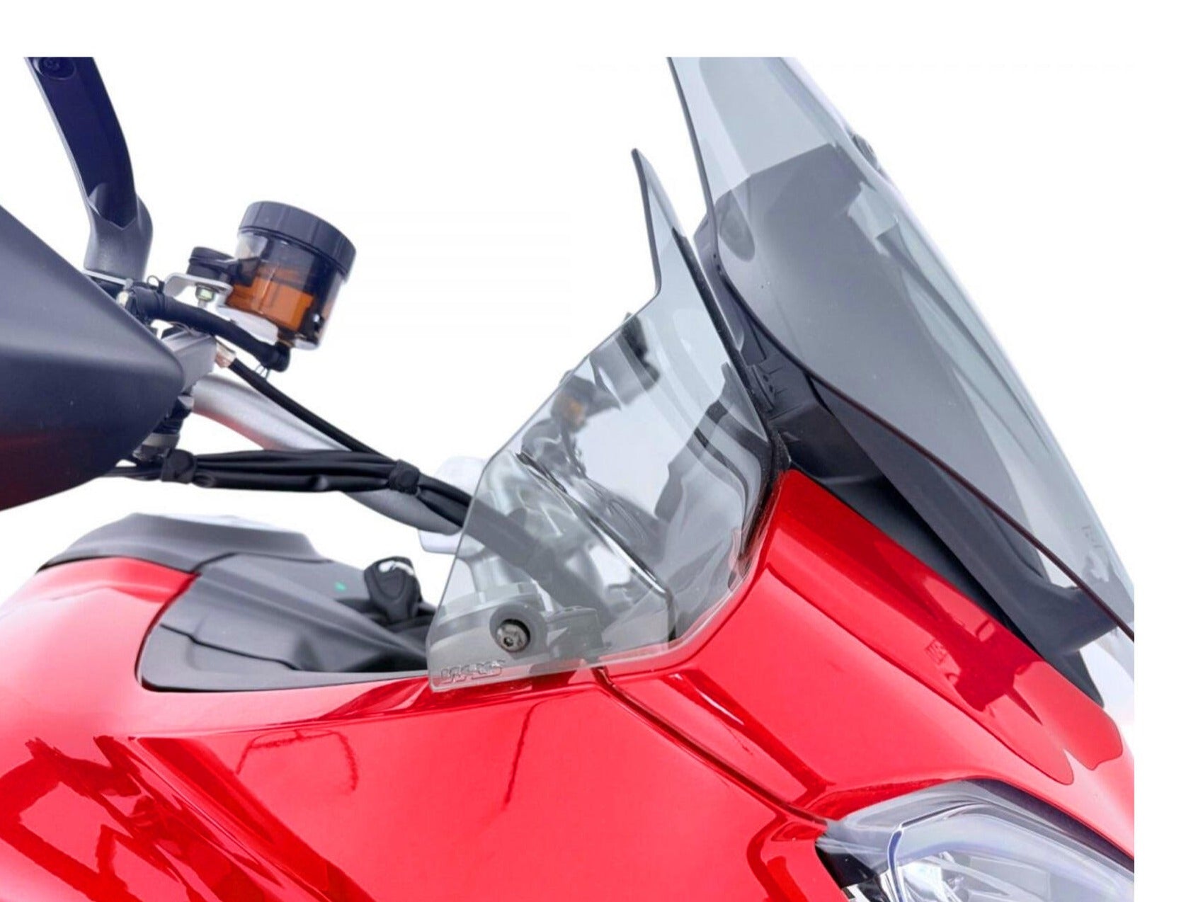 WS372 - CNC RACING Ducati Multistrada V2 (2025+) Air Deflectors (light smoke) – Accessories in the Motoraider Motorcycle Aftermarket Accessories and Parts Online Shop