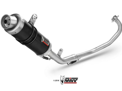 MIVV Y.047 YAMAHA MT-125 / YZF R125 (2014 - 2019) Full System Exhaust "GP" ( Black; approved) – Accessories in the 2WheelsHero Motorcycle Aftermarket Accessories and Parts Online Shop