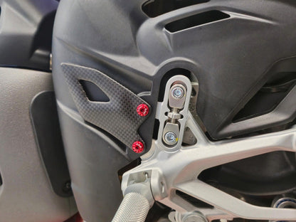 CNC RACING ZA412 Ducati Panigale V4 (2025+) Carbon Heel Guard Kit – Accessories in the Motoraider Motorcycle Aftermarket Accessories and Parts Online Shop