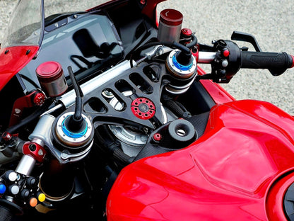CNC RACING ZA414 Ducati Panigale V4 (2025+) Carbon Ignition Switch Cover – Accessories in the Motoraider Motorcycle Aftermarket Accessories and Parts Online Shop
