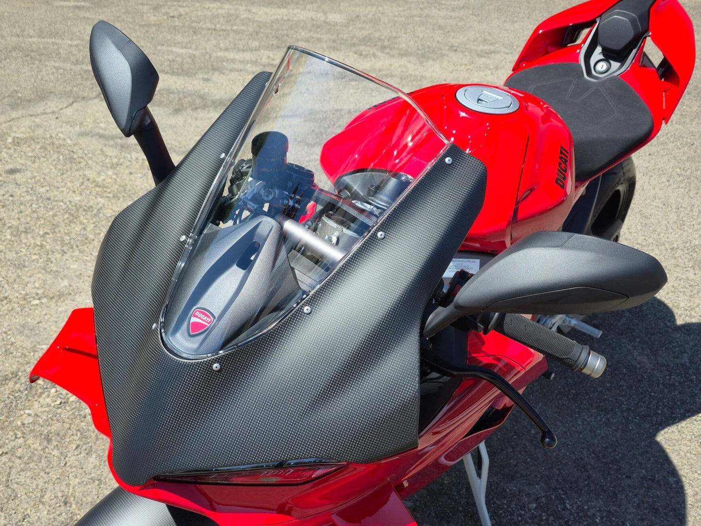 CNC RACING ZA416 Ducati Panigale V4 (2025+) Carbon Front Fairing – Accessories in the Motoraider Motorcycle Aftermarket Accessories and Parts Online Shop