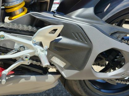CNC RACING ZA419 Ducati Panigale V4 / Streetfighter V4 (2025+) Carbon Swingarm Cover – Accessories in the Motoraider Motorcycle Aftermarket Accessories and Parts Online Shop