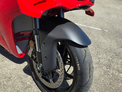 CNC RACING ZA421 Ducati Panigale V4 (2025+) Carbon Front Fender – Accessories in the Motoraider Motorcycle Aftermarket Accessories and Parts Online Shop