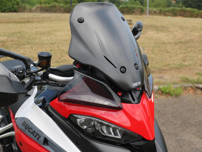 ZA989 - CNC RACING Ducati Multistrada V4 (2021+) Carbon Sport Screen – Accessories in the Motoraider Motorcycle Aftermarket Accessories and Parts Online Shop