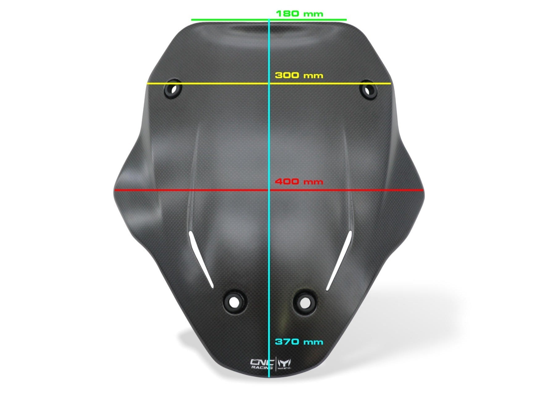 ZA989 - CNC RACING Ducati Multistrada V4 (2021+) Carbon Sport Screen – Accessories in the Motoraider Motorcycle Aftermarket Accessories and Parts Online Shop