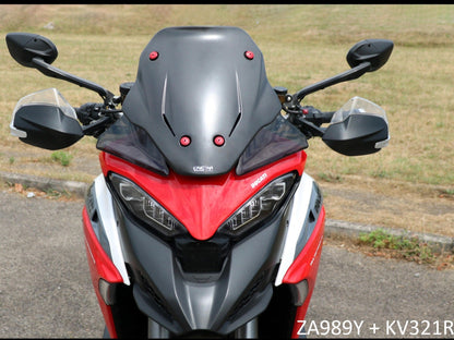 ZA989 - CNC RACING Ducati Multistrada V4 (2021+) Carbon Sport Screen – Accessories in the Motoraider Motorcycle Aftermarket Accessories and Parts Online Shop