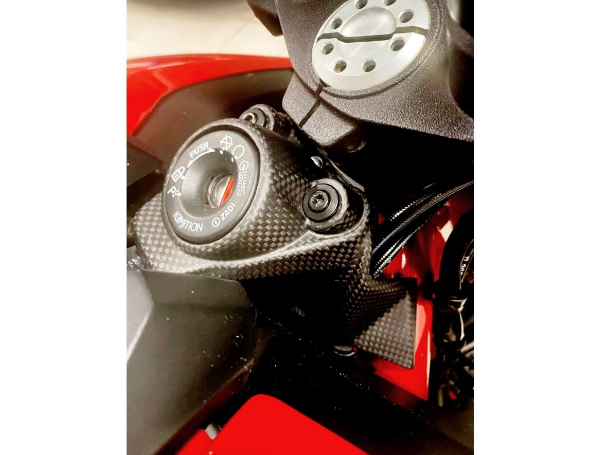 CRB199 - DBK Ducati Hypermotard 950 (2019+) Carbon Key Cover – Accessories in the Motoraider Motorcycle Aftermarket Accessories and Parts Online Shop