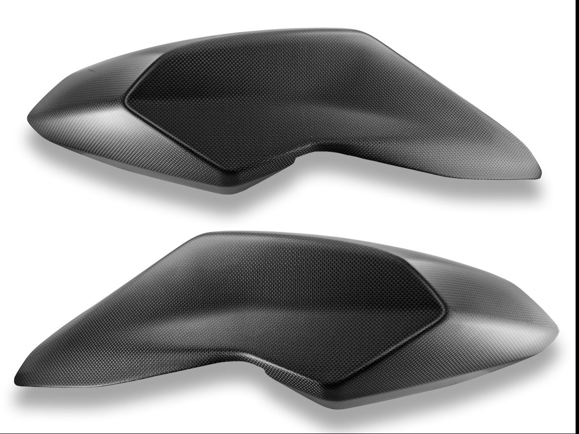 CRB202 - DBK Ducati Hypermotard 950 (2019+) Carbon Fuel Tank Side Covers – Accessories in the Motoraider Motorcycle Aftermarket Accessories and Parts Online Shop